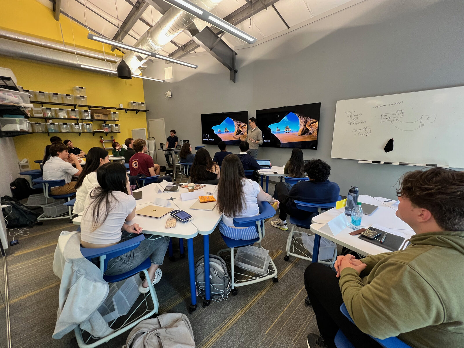 W&L classroom, April 2025