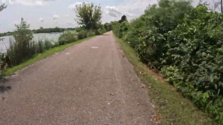 GoPro ride footage: neighborhood streets in Illinois on a pre-RAGBRAI training ride