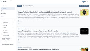 ourss — An Opinionated RSS Reader