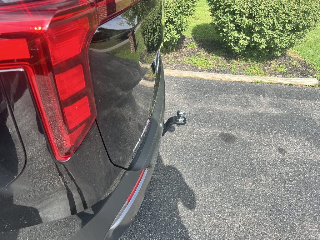 New trailer hitch on the Carnival