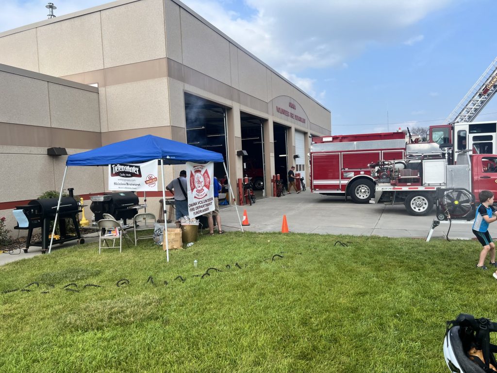The fire station getting in on the Expo