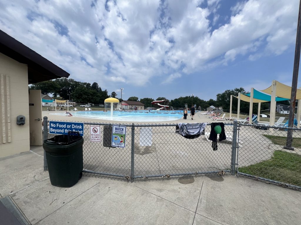 The Harlan pool. Worth every mile.