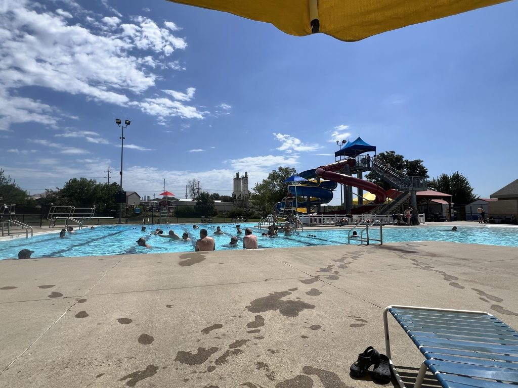 The Guthrie Center pool: four hours well spent.