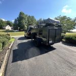 Tent on, carrier on, gear packed — ready for the driving days