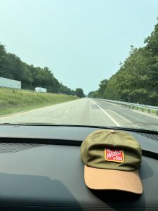 Westbound through the West Virginia hills